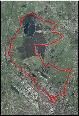 Plot of the decoded polyline with satellite imagery as background